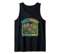 Nassau Bahamas Travel Souvenir City Monumento Turístico Regalo Camiseta sin Mangas