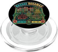 Nassau Bahamas Travel Souvenir City Monumento Turístico Regalo PopSockets PopGrip para MagSafe