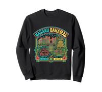 Nassau Bahamas Travel Souvenir City Monumento Turístico Regalo Sudadera