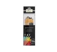 NASSAU - Professional Brush Set 10 pcs - (K-AR0802/20GE) /Arts and Crafts