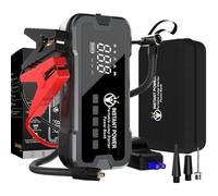 Nassboards Instant Power - Arrancador de emergencia para coche y compresor de aire, 4000 Amp, 12 V, portátil, batería de arranque de 12 V, batería externa de 150 PSI