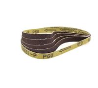 Nastro Abrasivo 5 bandas de lijado for amoladora banda P40-P800 Mini 457 x 13 mm for rectificado puntos soldadura para lijadora(P800)