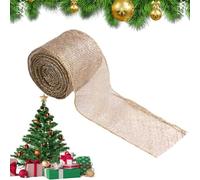 Nastro Di Maglia Natalizia - Nastro Di Natale Per Decorazioni | Nastroo A Rullo Decorativo In Tessuto | Nastr Per Incartare Le Scatole | Decorazioni Natalizie Per Stilisti Di Ghirlande, Appassionati D