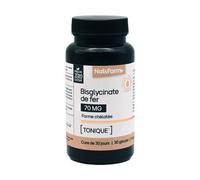 Nat&Form Bisglicinato de Hierro 70 mg 30 Perlas