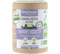 Nat&Form Charbon Vegetale Confort Digestive 90 caps