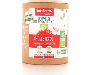 Nat & Form Ecoresponsable Levadura Arroz Rojo Ajo Bio 200 caps