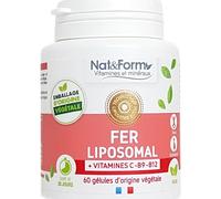 Nat&Form Fer Liposomal 60caps