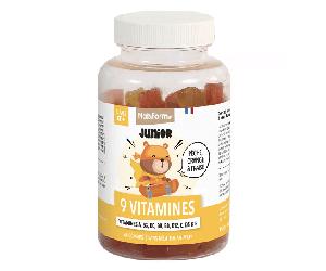 Nat & Form Junior Ositos 9 Vitaminas 60 ositos