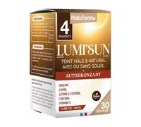 Nat & Form Lumi'Sun Autobronceador Vegan 30 Perlas