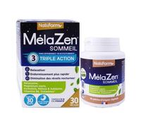 Nat&Form MelaZen Soño Triple Action 30 Perlas