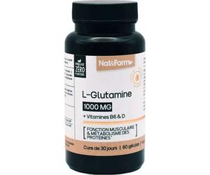 Nat&Form Nutraceutique Premium Glutamina 60 caps