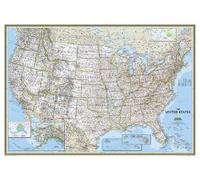 Nat Geo Maps United States Classic Map [Tubed] (Map) (Importación USA)
