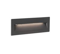 NAT Lámpara Empotrable Exterior Gris Oscuro