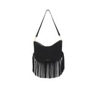 Nat&Nin Bolso de hombro ' LUNE FRANGE ' negro One Size negro