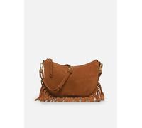 Nat&Nin Bolso de hombro 'LUNE FRANGE' marrón / oro One Size marrón / oro