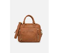 Nat & Nin Bolso de piel granulada MINI MACY. Color Marron