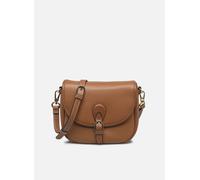 NAT & NIN Bolso De Piel Con Solapa OLIVIA. Talla talla única. Color avellana