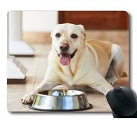 Natación Negra Divertida del Perro del Labrador Retriever, Mousepad (cojín de ratón de los Perros) YT 016