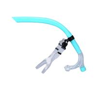 Natación snorkel para natación redonda, snorkel - tubo de snorkel superior, boquilla de silicona equipo de snorkel para nadador, ejercicio con soporte de diadema herramientas de snorkel para buceo