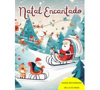 Natal Encantado: Livro de Colorir