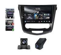 【Natale】 HYNMSM 9" Android 13 Pantalla táctil Reproductor de Radio para automóvil Control del Volante para X-Trail 3 2013-2022 WiFi 4G 5G Incorporado Carplay inalámbrico Android Auto GPS