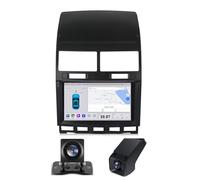 【Natale】 HYNMSM Estéreo de Coche con Pantalla táctil para Volks-wagen I 1 GP 2002-2010 Control del Volante 9 Pulgadas GPS FM RDS Cámara Trasera + DVR CarPlay Android Auto 4G + WiFi BT5.0 Pantalla