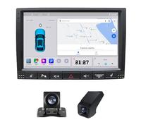 【Natale】 HYNMSM Estéreo de Coche con Pantalla táctil para Volks-wagen I 1 GP 2002-2010 Control del Volante 9 Pulgadas GPS FM RDS Cámara Trasera + DVR CarPlay Android Auto 4G + WiFi BT5.0 Pantalla
