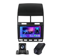 【Natale】 HYNMSM Estéreo de Coche con Pantalla táctil para Volks-wagen I 1 GP 2002-2010 Control del Volante 9 Pulgadas GPS FM RDS Cámara Trasera + DVR CarPlay Android Auto 4G + WiFi BT5.0 Pantalla