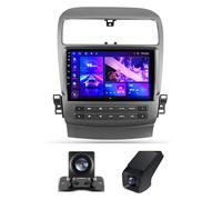 【Natale】 HYNMSM Estéreo para Auto con Pantalla táctil Android 13 de 9 Pulgadas para Hon-da Inspire 4 2003-2008, WiFi 4G 5G Integrado, Carplay inalámbrico Android Auto, navegación GPS DSP RDS FM DA