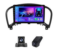 【Natale】 HYNMSM Radio de Coche con Pantalla táctil para Juke 2010-2014, Control en el Volante, 9 Pulgadas, GPS, FM, RDS, cámara Trasera, DVR, CarPlay, Android Auto, 4G, WiFi, BT5.0, pantall