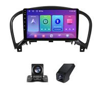 【Natale】 HYNMSM Radio de Coche con Pantalla táctil para Juke 2010-2014, Control en el Volante, 9 Pulgadas, GPS, FM, RDS, cámara Trasera, DVR, CarPlay, Android Auto, 4G, WiFi, BT5.0, pantall
