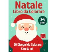Natale Libro da Colorare: 20 Disegni da Colorare