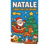 Natale: Libro da colorare