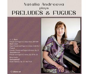 Natalia Andreeva Natalia Andreeva Plays Preludes & Fugues (CD) (Importación USA)