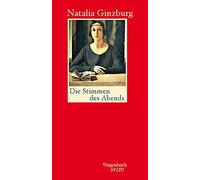 Natalia Ginzburg Die Stimmen des Abends (Salto) (Tapa dura)