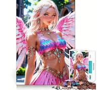 Natalia - Impresionante Rompecabezas de Anime de 1000 Piezas para Adolescentes Juguete fácil de Usar y con un diseño de ángel Un Regalo increíble (50x75cm)