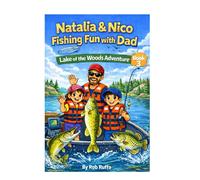 Natalia & Nico Fishing Fun with Dad: Lake of the Woods Adventure Book 3 (Fun Fishing with Dad: Top 12 Fishing Destinations in Canada and the United States)