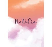 Natalia: Personal Name Dot Gird | The Notebook For Writing Journal or Diary Women & Girls Gift for Birthday, For Student | 160 Pages Size 8.5x11inch - V.103
