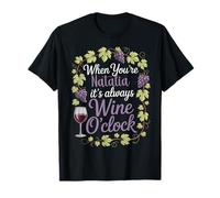 Natalia Personalized Women's Gift Custom Natalia Camiseta