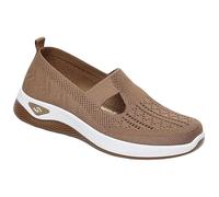 Natalia Ruiz Zapatillas RelaxFit cómodas para Caminar Zapatillas Ortopédicas para Mujer, Malla, Sin Cordones, Antideslizantes, Ligeras y Cómodas