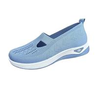 Natalia Ruiz Zapatillas RelaxFit cómodas para Caminar Zapatillas Ortopédicas para Mujer, Malla, Sin Cordones, Antideslizantes, Ligeras y Cómodas
