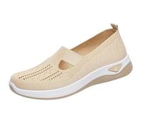 Natalia Ruiz Zapatillas RelaxFit cómodas para Caminar Zapatillas Ortopédicas para Mujer, Malla, Sin Cordones, Antideslizantes, Ligeras y Cómodas