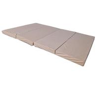 Natalia Spzoo Cama de Invitados, colchón Plegable 180 x 120 x 8 cm (Beige 1009)
