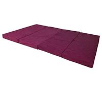 Natalia Spzoo Cama de Invitados, colchón Plegable 180 x 120 x 8 cm (Morado 1224)