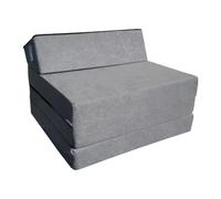 Natalia Spzoo Colchón Plegable Cama de Invitados colchón de Espuma 200x70 cm FM (Gris)