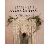 Natalie Ranae Statement Macrame (Tapa blanda) (Importación USA)
