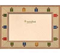 NATALINI Crayon 13X18 Marco de Fotos con Soporte para Mesa, Tulipwood, Madera Natural, 13 X 18 X 1,5