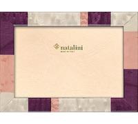 NATALINI Croma Viola 10X15 Marco de Fotos con Soporte para Mesa, Tulipwood, Violeta, 10 X 15 X 1,5