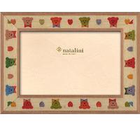 NATALINI ORSETTI 10X15 Marco de Fotos con Soporte para Mesa, Tulipwood, Madera Natural, 10 X 15 X 1,5