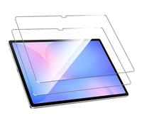 Natbok 2 Piezas Protector de Pantalla para Samsung Galaxy Tab S10 FE+ / S10 Plus 13,1" (SM-X620 /X626B), Dureza 9H,0.33mm Ultra Transparente Premium Cristal Vidrio Templado para Samsung S10 FE+